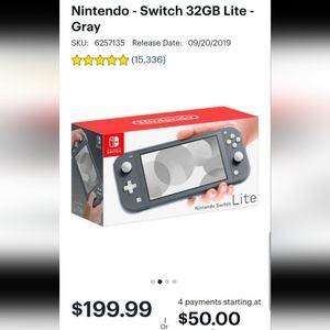 Nintendo switch lite